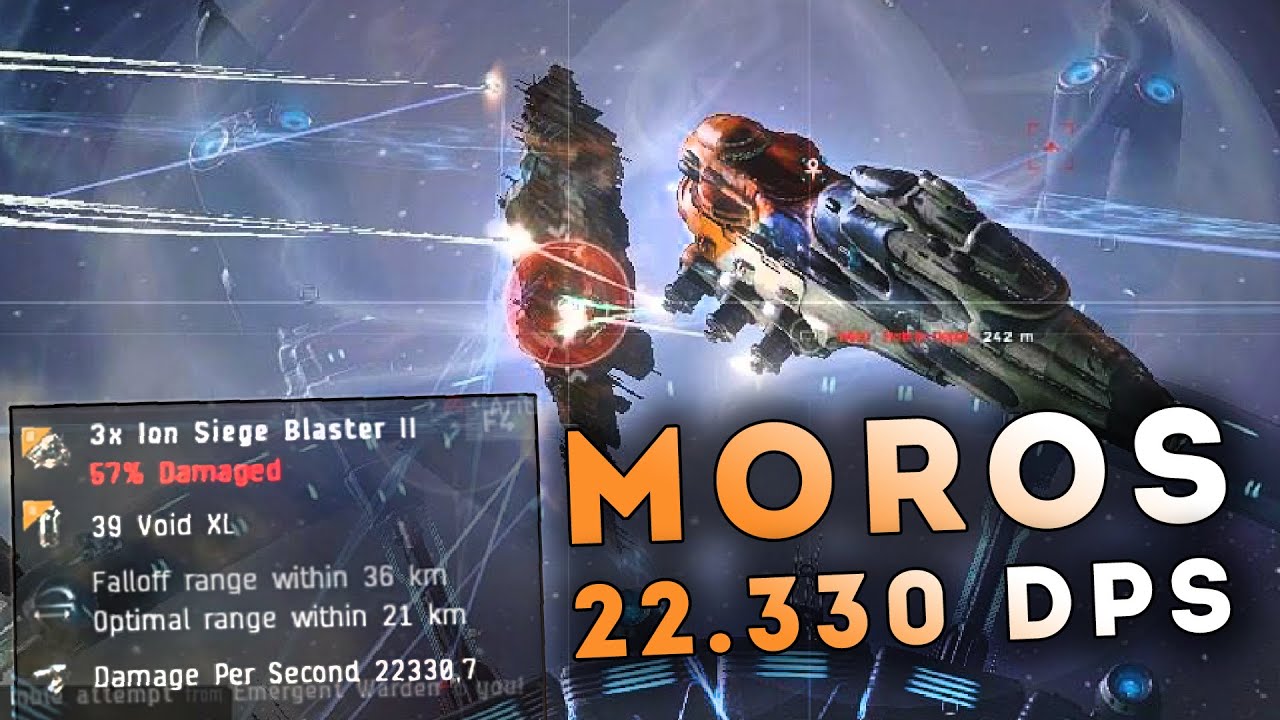 Ловушка в WH на MOROS-е с 22.330 DPS 💥