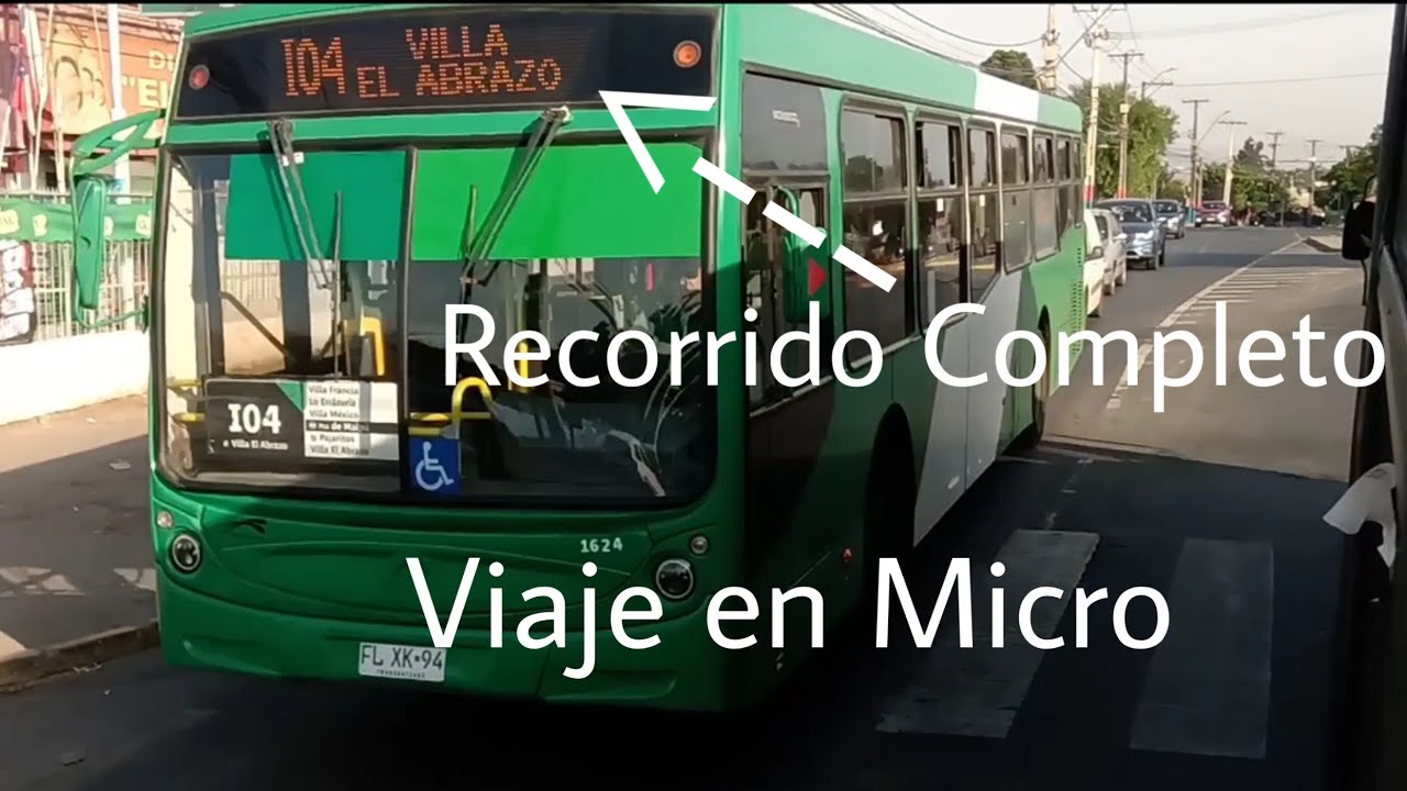 Viaje en Micro / Caio Mondego H I04 Recorrido Completo