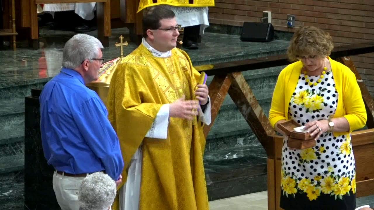 Sunday  Mass, May 29, 2022 Father Mathew Ferch's First Mass of Thanksgiving