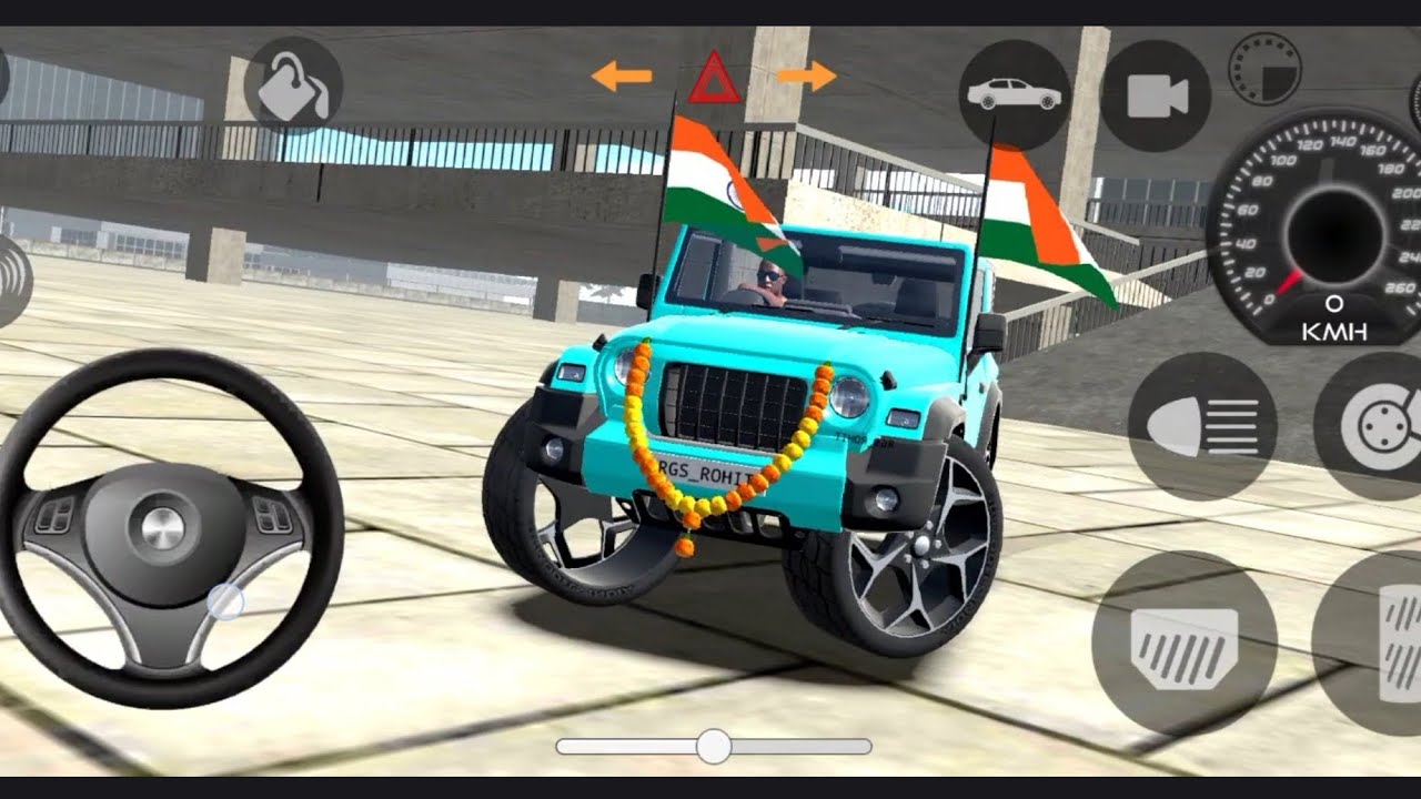 Modified Mahindra Thar Game | Thar Modified Car Driving Game | Offroad Thar Gameplay
