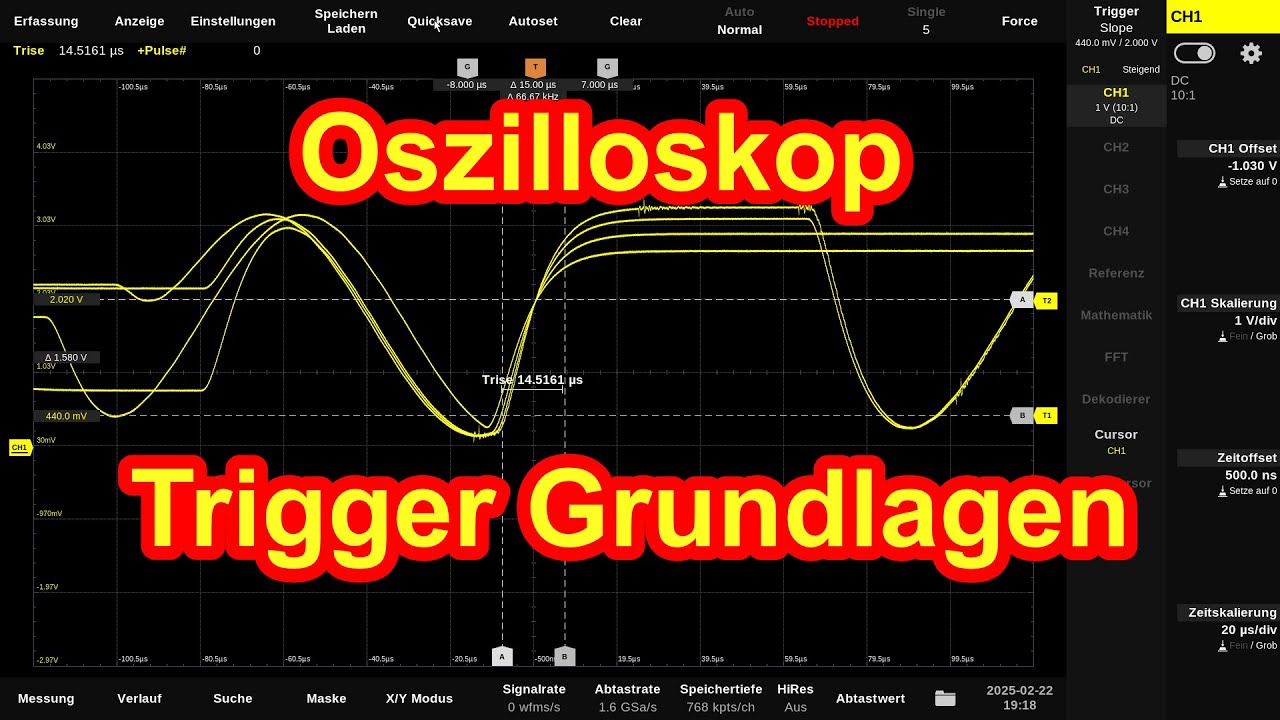 Oszilloskop Trigger