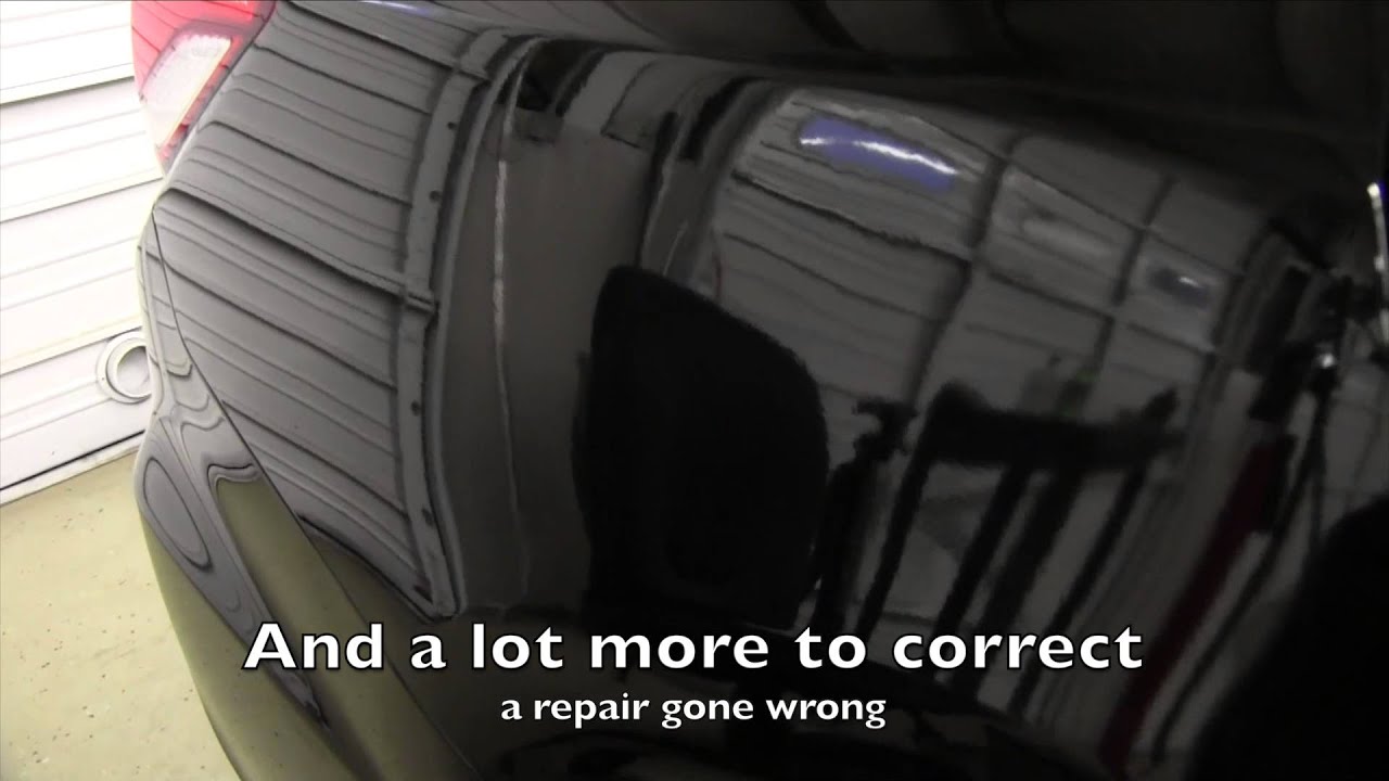 Terrible PDR work repaired