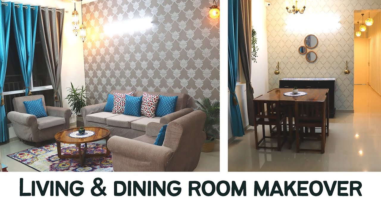 LIVING & DINING ROOM MAKEOVER in Minimal Vintage theme | Geetika Arya