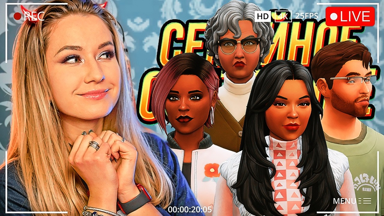 🔴  Бабушка против внуков: битва за наследство | The Sims 4 Семейное Состояние