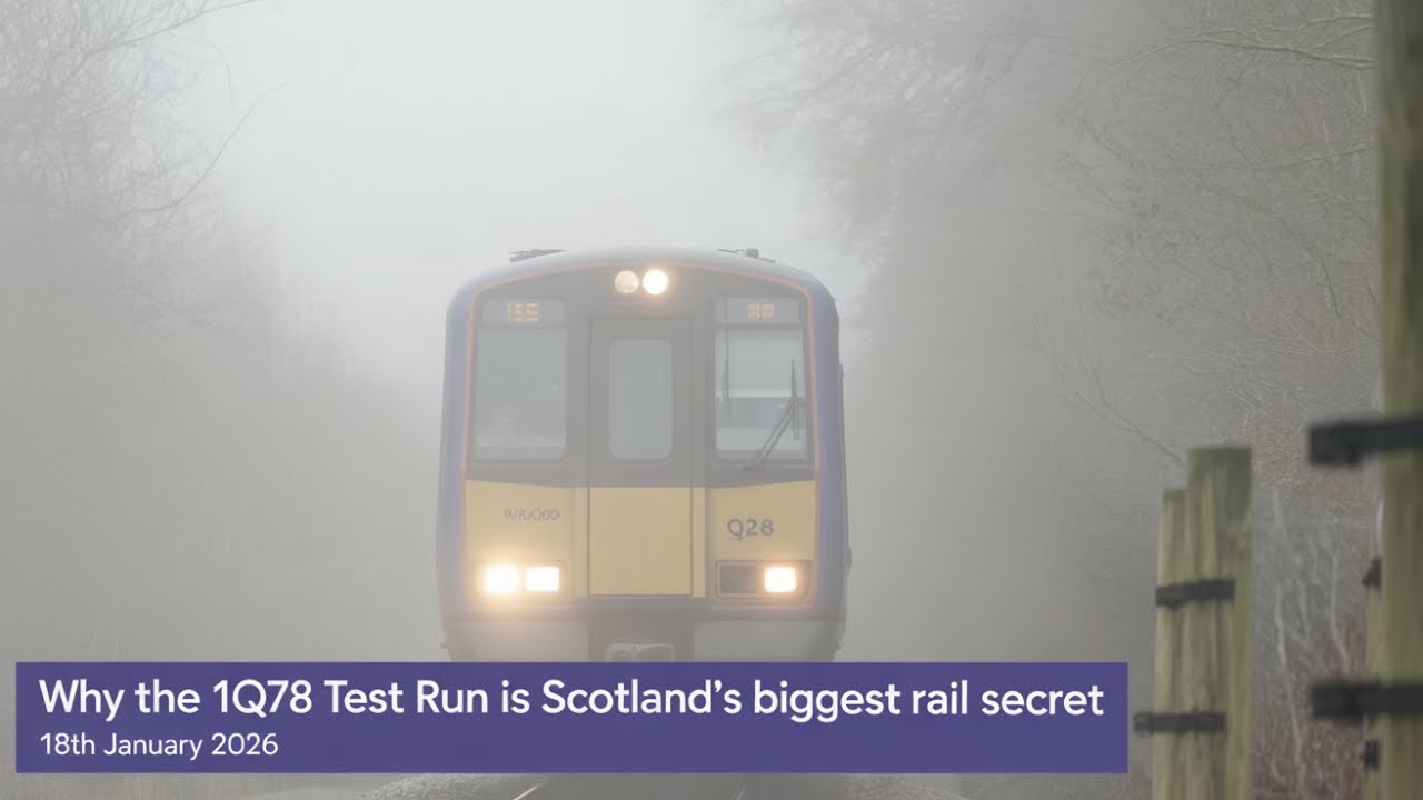 Scotland's Secret 1Q78 Test Run (The Most Important Train You’ve Never Heard Of)