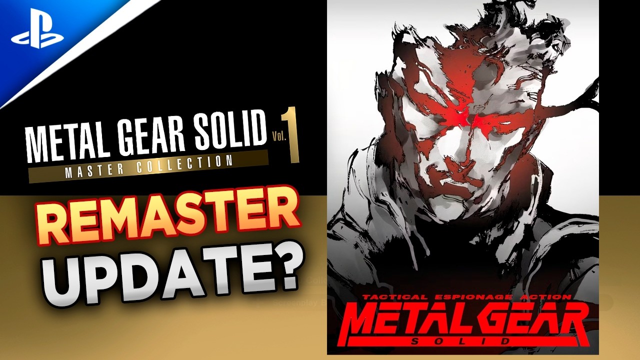 PS5 UPDATE Metal Gear Solid 1998 Master Collection Vol. 1