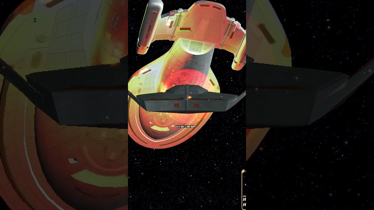 Can a TOS Bird of Prey Destroy The USS Voyager? #startrek #starships #startrekbridgecommander