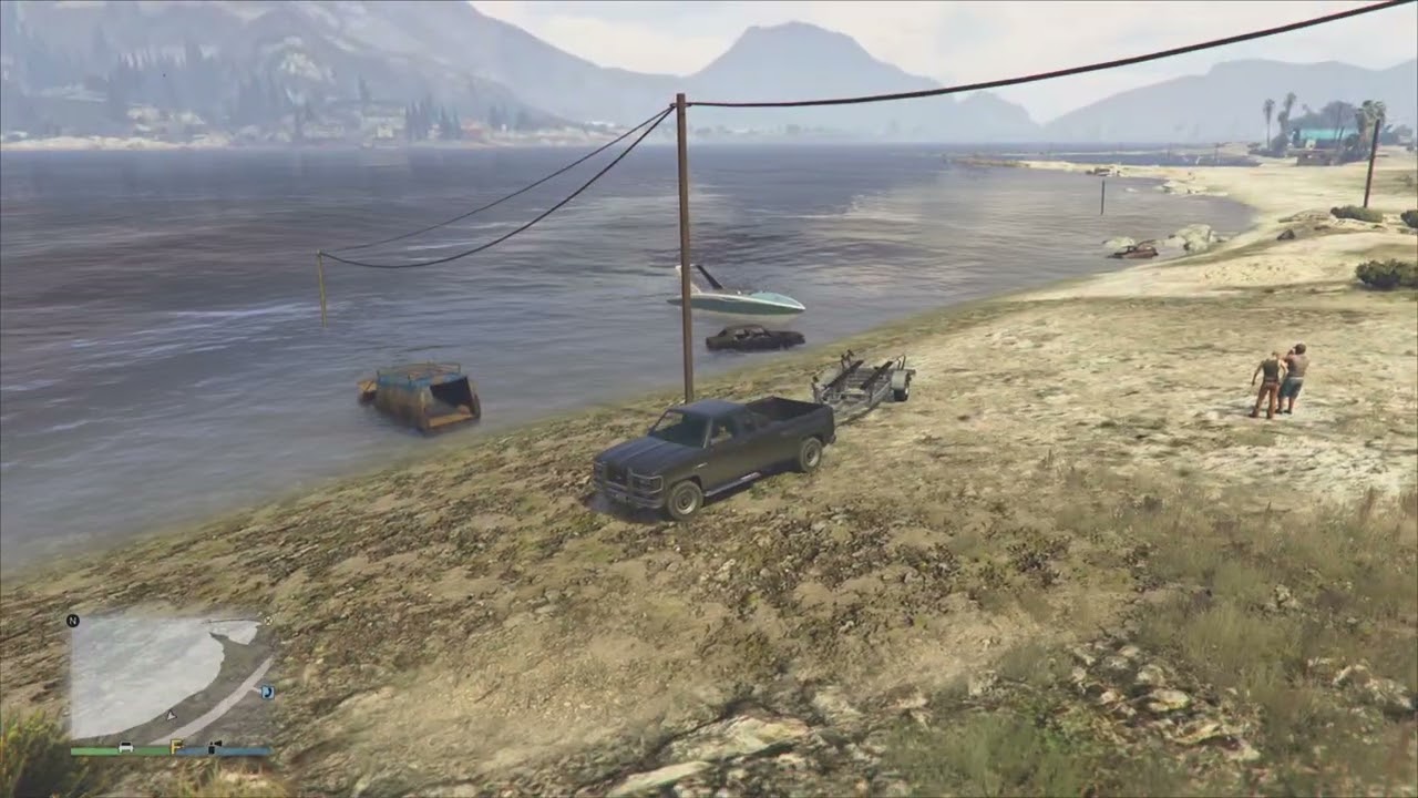 Boat Launching Trucker Simulator in GTA 5 Online