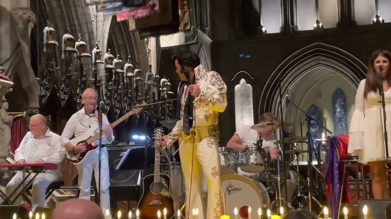 Ciaran Houlihan-Bridge over troubled water-Elvis Tribute-St Patrick’s Cathedral 01/09/22