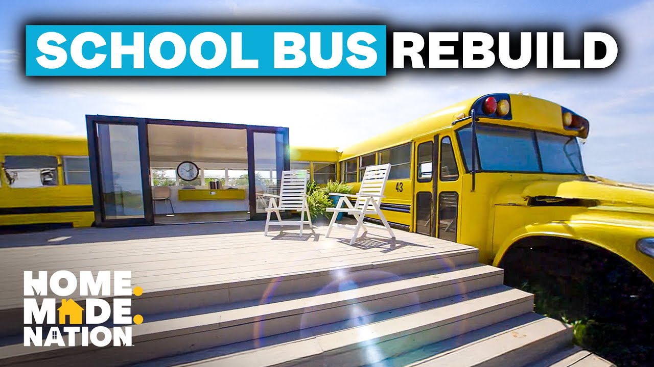 Deconstructing School Buses for a Tiny Home - You Can't Turn That Into a House (S1, E3)