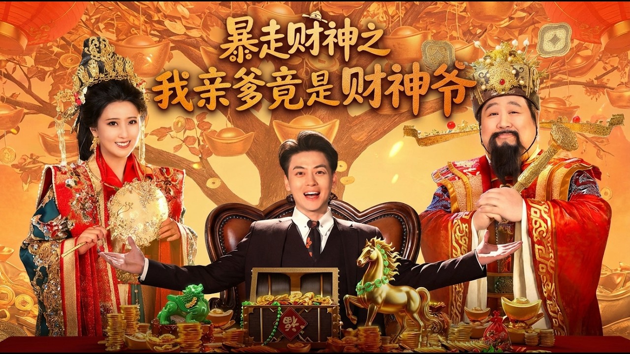 【高清全集】《暴走财神之我亲爹竟是财神爷》 #逆袭 #爱情 #甜宠 #反转 #江山 #热门短剧 #drama #爽剧