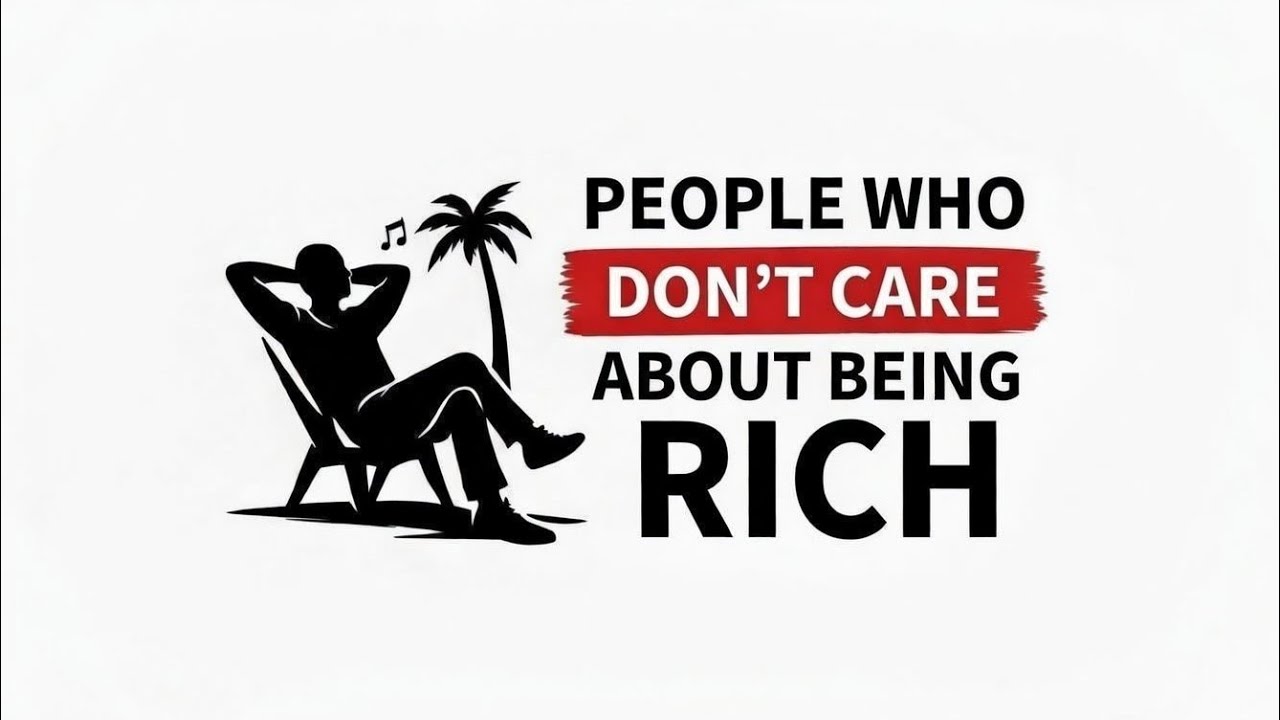 Psychology of People Who Don't Care About Being Rich 
