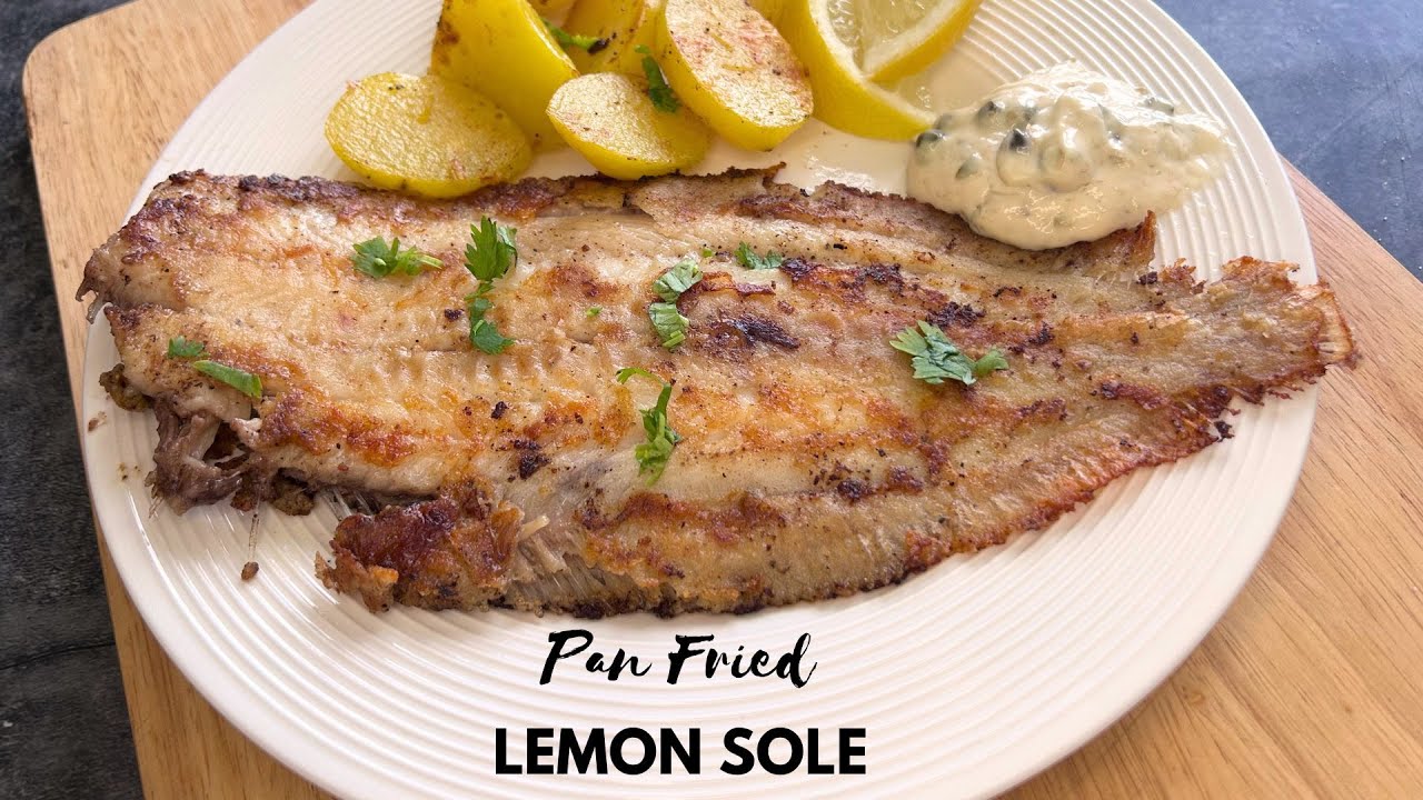 Pan Fried Lemon Sole Recipe || Fish Recipes