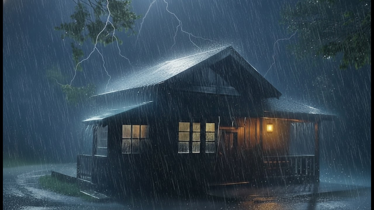 Gentle Night Rain 🌧️ Deep Sleep Ambience for Peaceful Rest