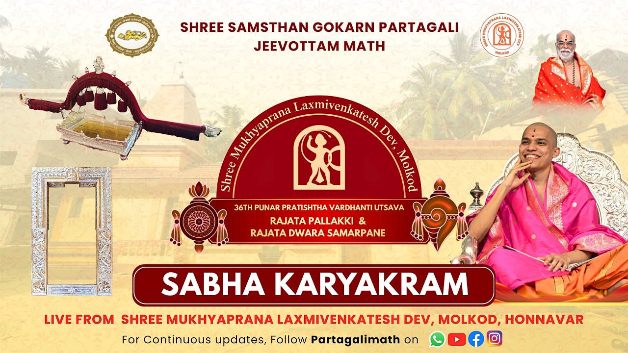 DAY 5 | Molkod Mokkam | Sabha Karyakram | Punar Pratistha Vardhanti Utsava