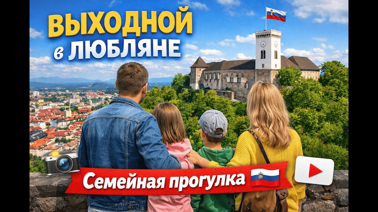 Жизнь в Словении: наш семейный выходной в Любляне