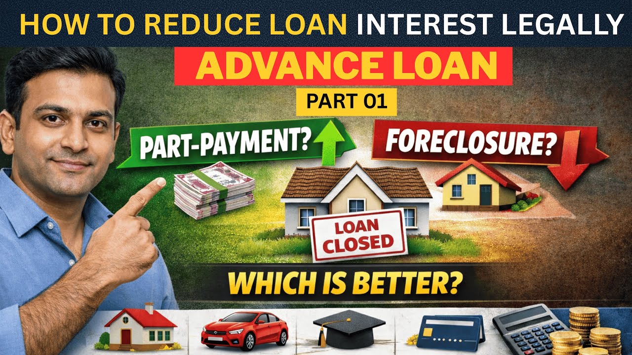 Loan Foreclosure & Part-Payment Explained | Save Lakhs on Your Loan Legally