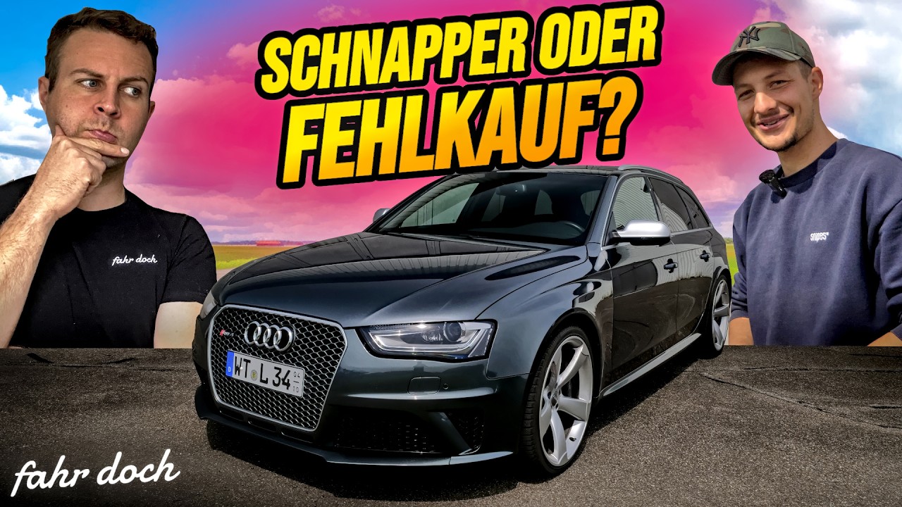 LUFTPUMPE oder GEHEIMTIPP? AUDI RS4 B8 von Zuschauer Lucas | Fahr doch