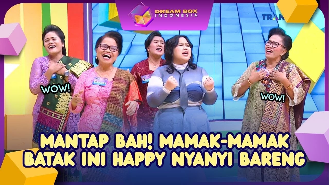 MANTAP BAH! Mamak-Mamak Batak Ini Happy Nyanyi Bareng - DREAM BOX (5/2/26) P1