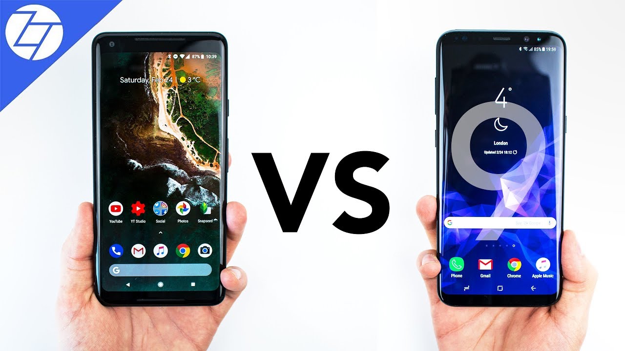 Samsung Galaxy S9 Plus vs Google Pixel 2 XL