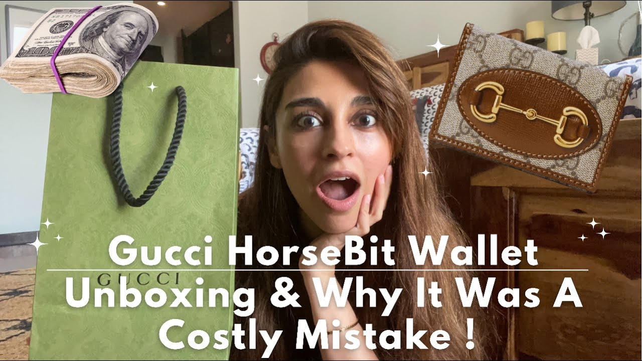Gucci Horsebit Wallet Unboxing & Why It Was A Costly Mistake!