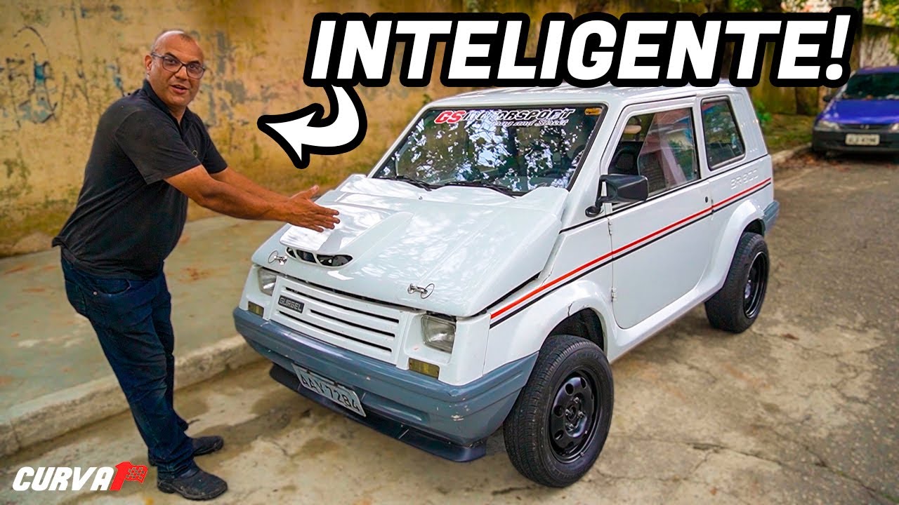 OLHA O MOTOR QUE ELE COLOCOU NESSE CARRO!! GURGEL TURBO 🔥