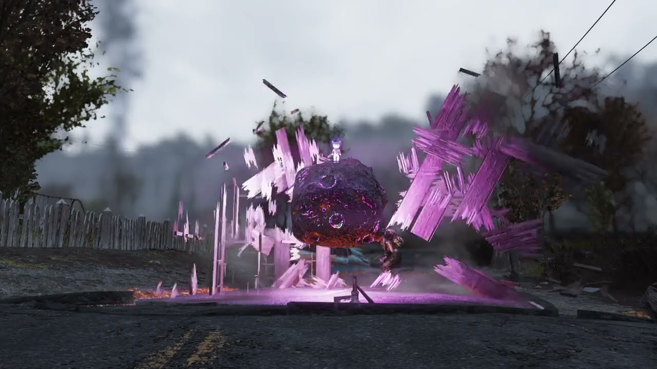 Fallout 76 - Splitting the Atom - Self Destructing Camp Build