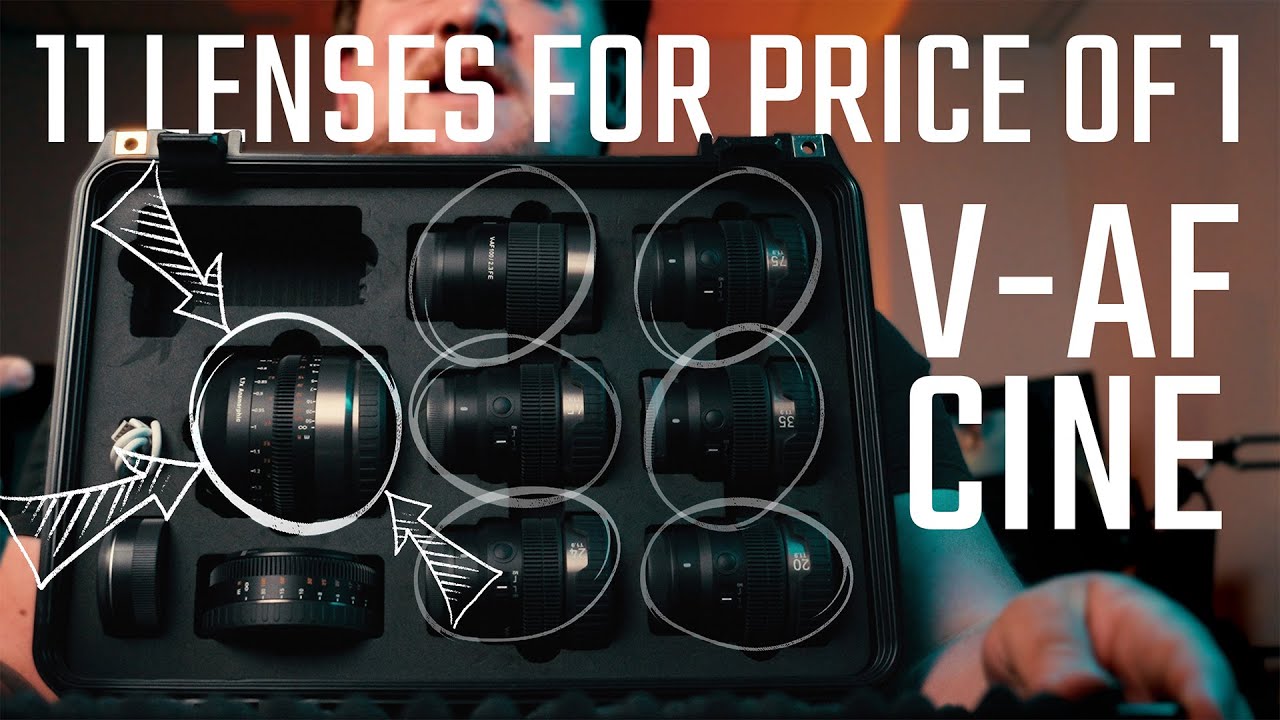 11 Lenses For Cost of 1 - Samyang Anamorphic Cinema V-AF Kit