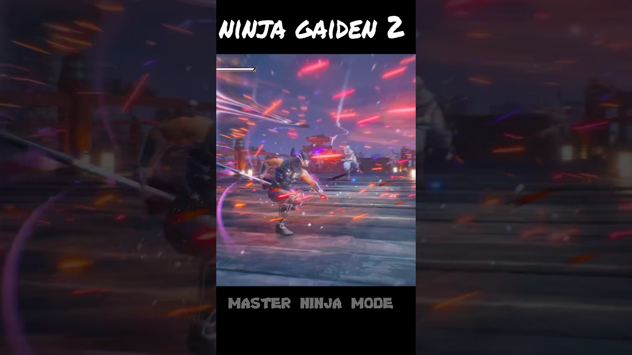 This staff is broken-master ninja mode #ninjagaiden2 #masterninja #actiongame #retrogames