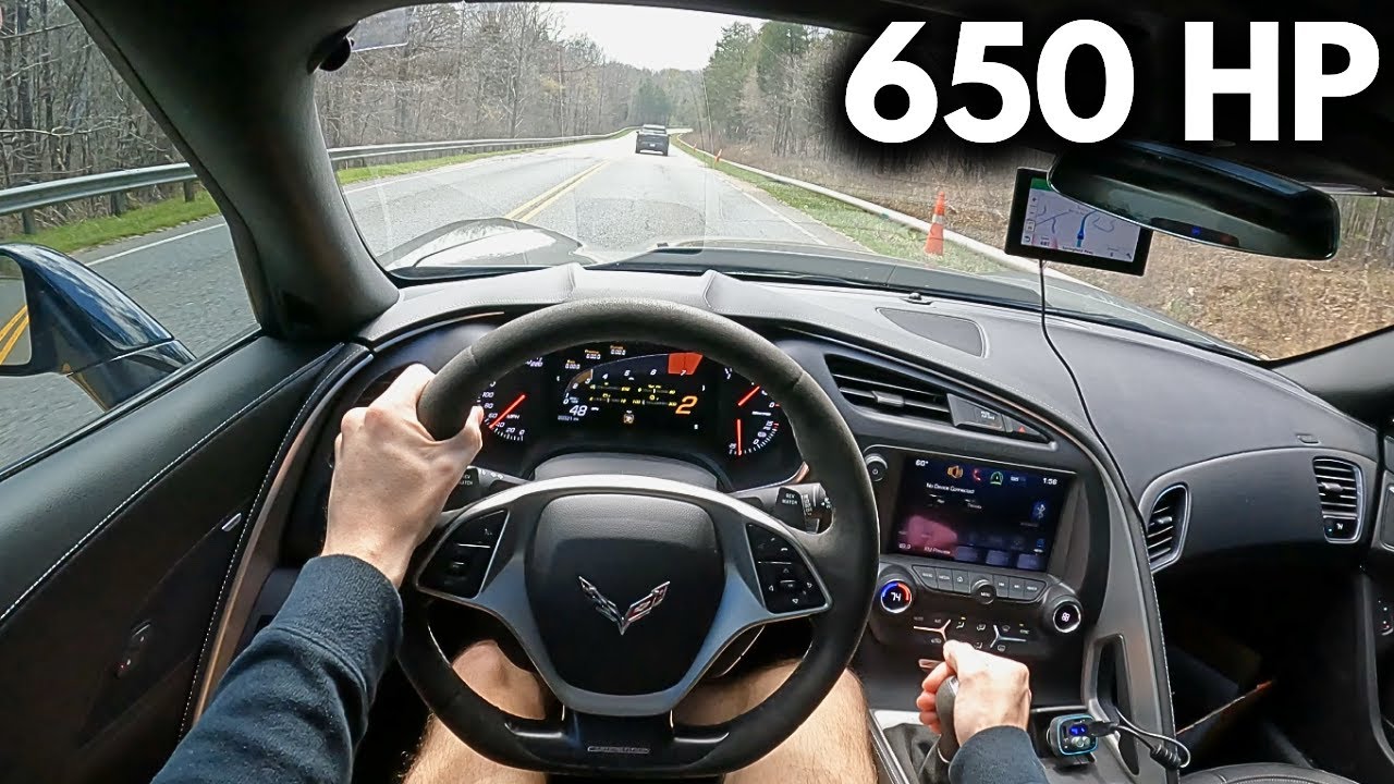 650HP: 2017 Corvette Z06 POV Drive *LOUD*