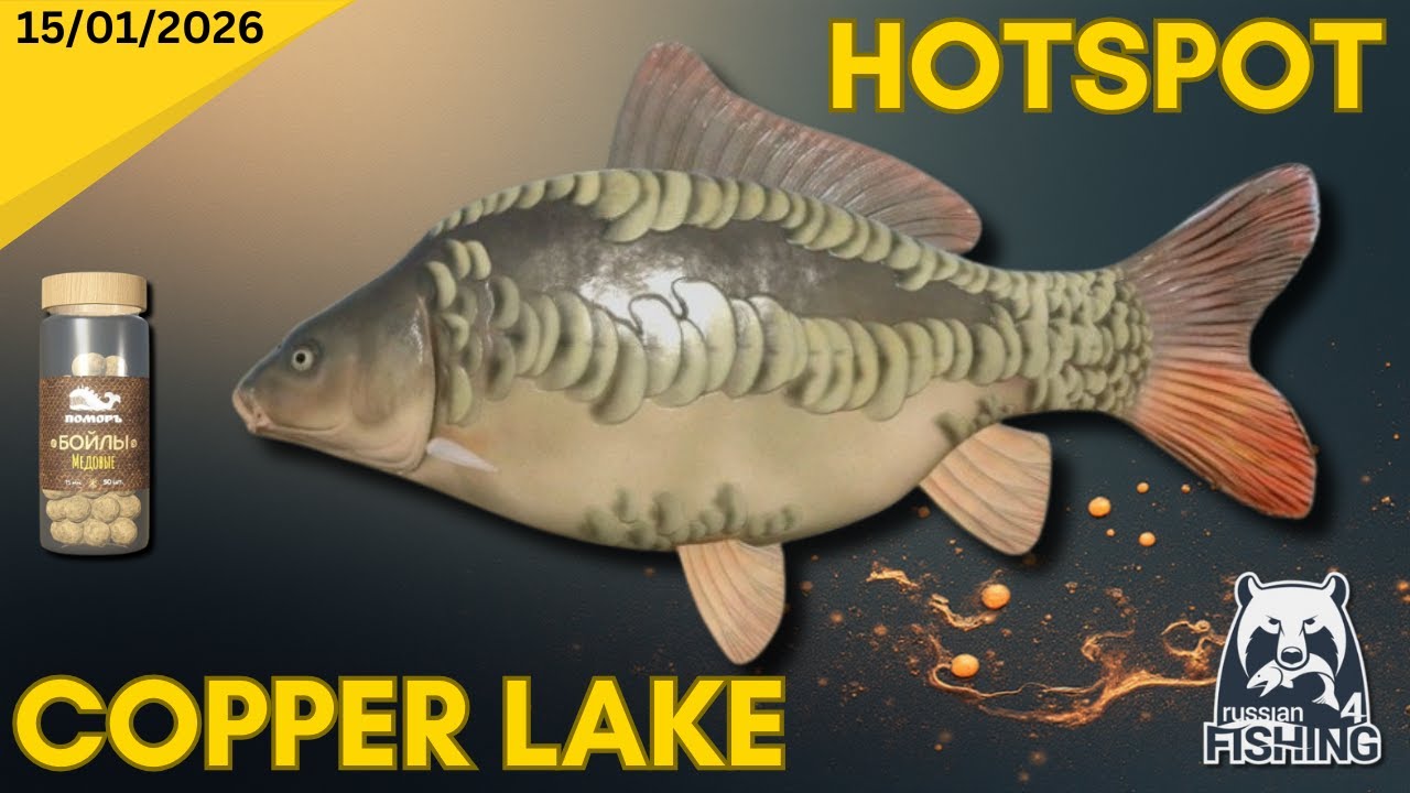 Copper lake Dinks and F1 Hotspot - Russian Fishing 4