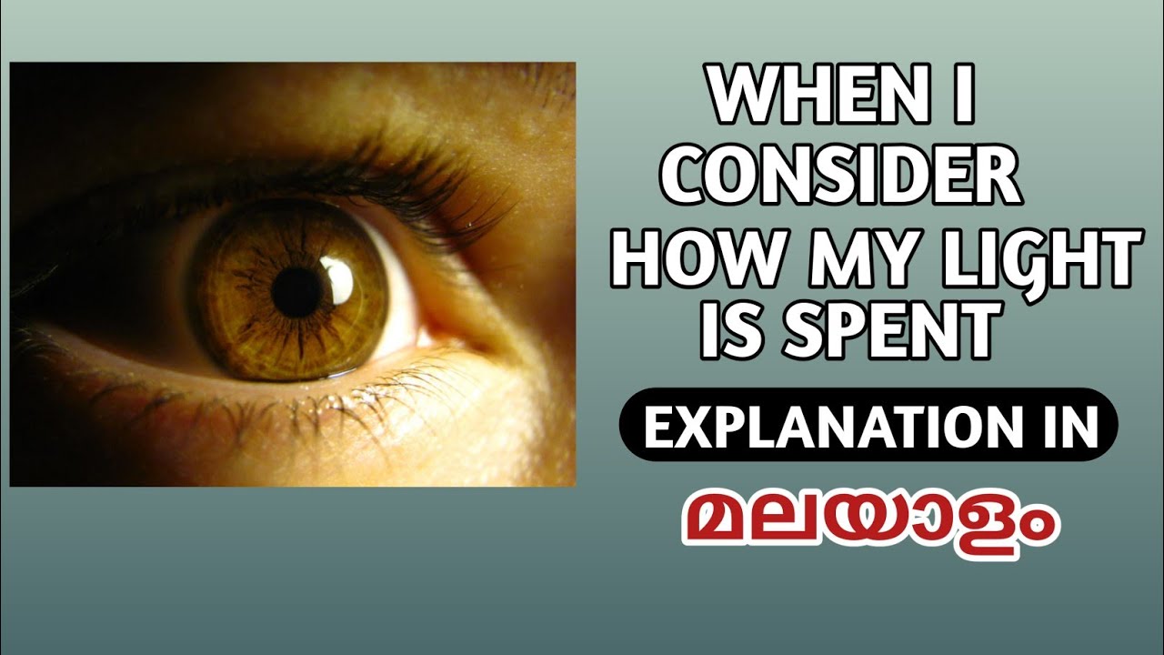 when I consider how  my light is spent-John Milton-Appreciating poetry-BA English