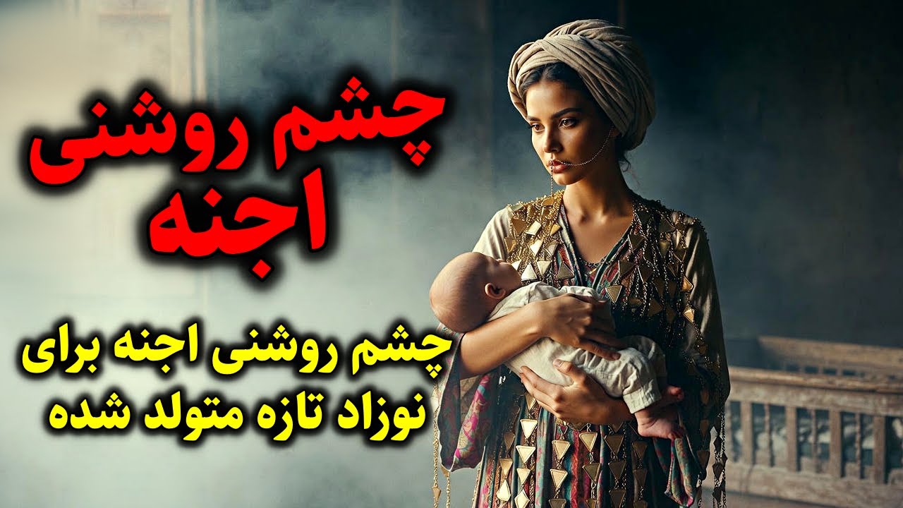 چشم روشنی اجنه | چشم روشنی اجنه برای نوزاد تازه متولد شده