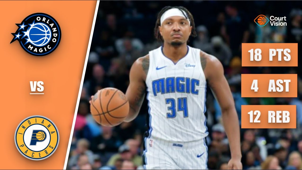 Wendell Carter Jr. - 18 Points, 12 Rebounds, 4 Assists vs Pacers - 2025-26 Regular Season