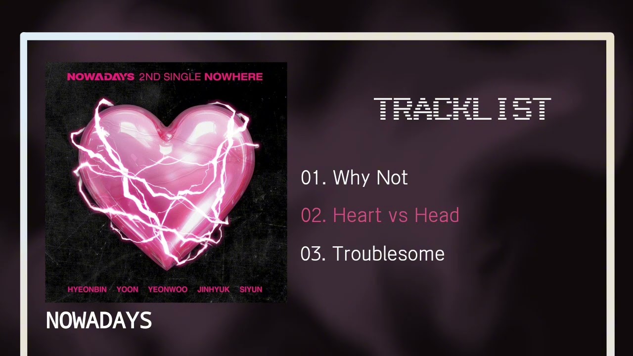 NOWADAYS (나우어데이즈) - NOWHERE [full album]