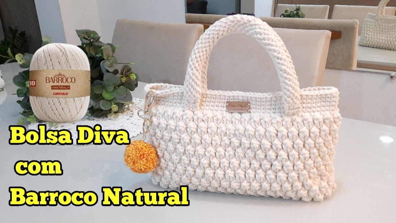 Bolsa Diva com Barroco Natural Para Iniciantes por Edilene Fitipaldi
