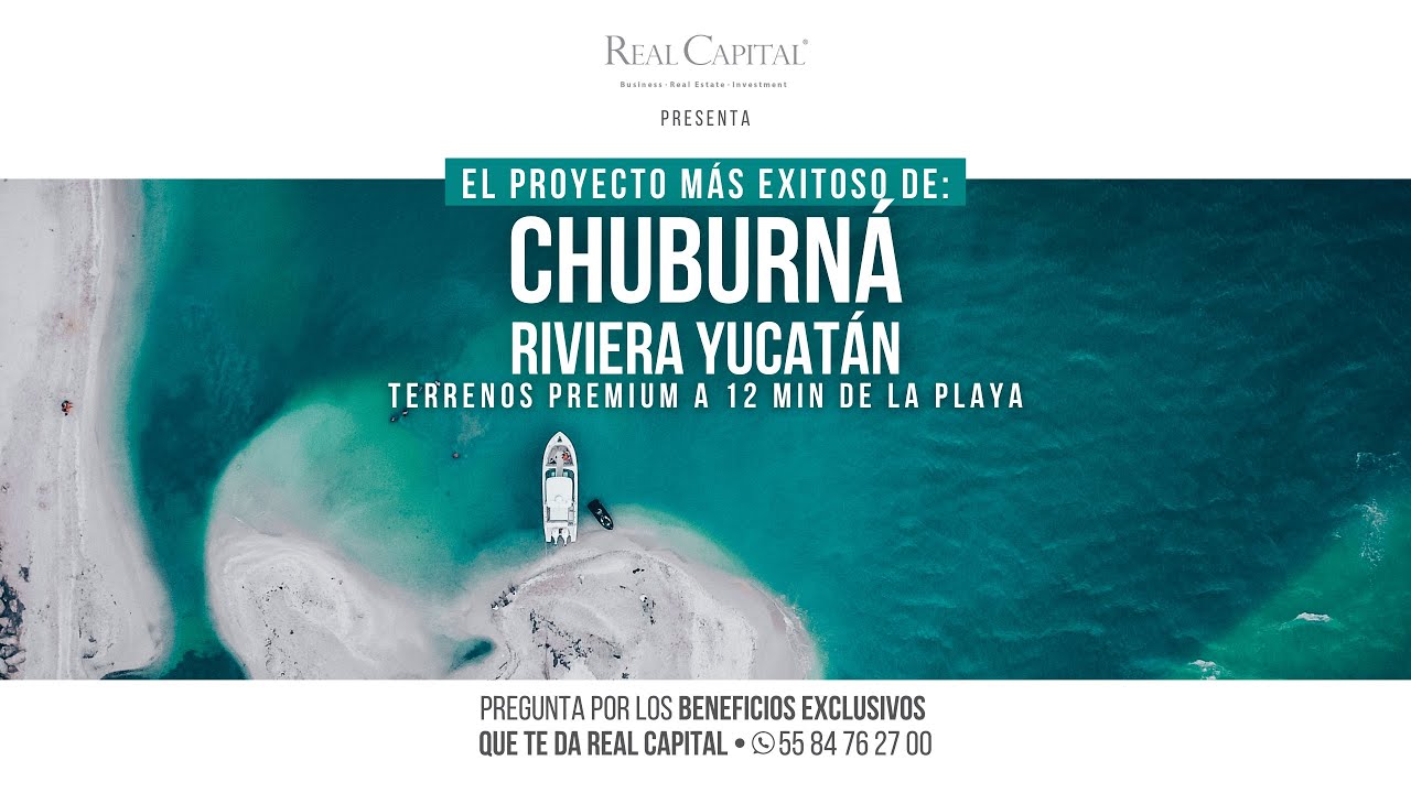 🔵Chuburná: El Nuevo Paraíso de México en la Riviera Yucatán. Presentación Express