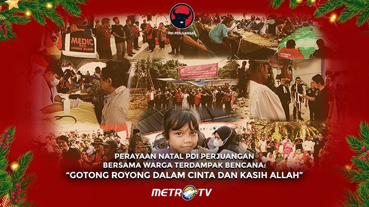 [FULL] Perayaan Natal PDI Perjuangan Bersama Warga Terdampak Bencana Sumatra - SPECIAL PROGRAM