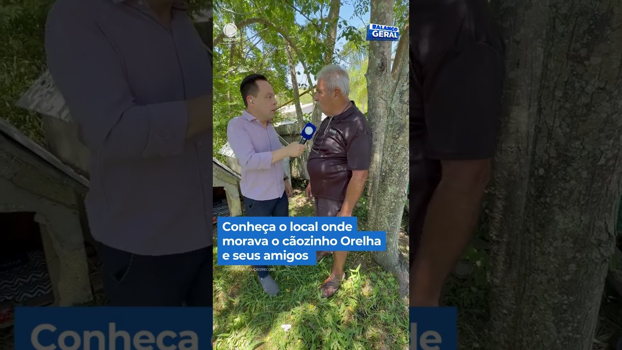 Conhe&ccedil;a o local onde morava o c&atilde;ozinho Orelha e seus amigos | #Balan&ccedil;oGeral #Shorts