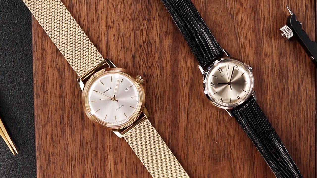 Timex Marlin в 2023 году | Обзор часов Timex Marlin 34 мм и 40 мм | #timex #watchreview