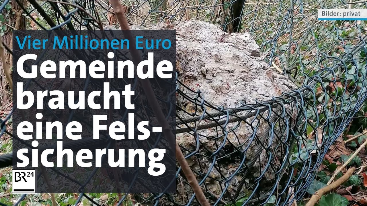 Angst vor Felssturz im Altmühltal – Ort allein mit hohen Kosten | Abendschau | BR24