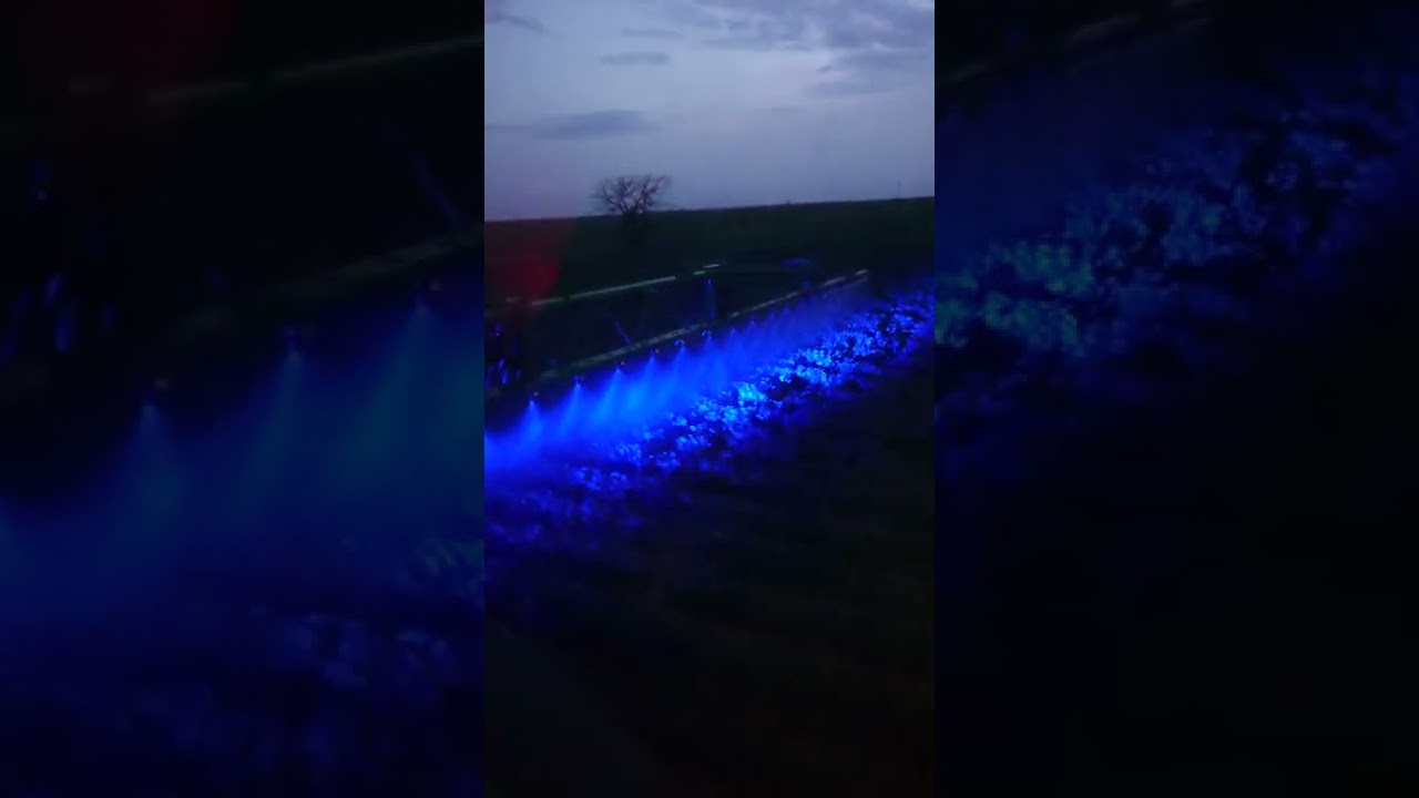 John Deere 6920, sulfatando y probando la luz , para ver mejor, la administraci&oacute;n de l&iacute;quido.