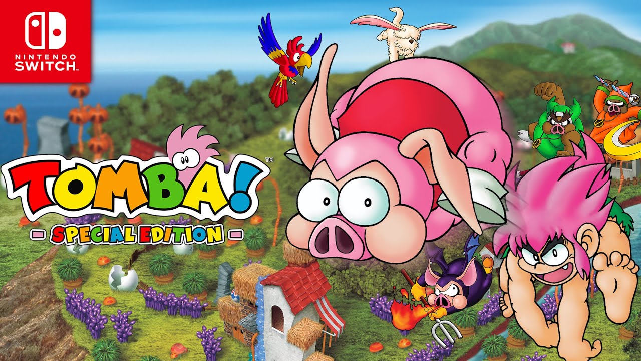 Tomba Special Edition - Nintendo Switch Gameplay | Tombi! 2024 release, dreams come true