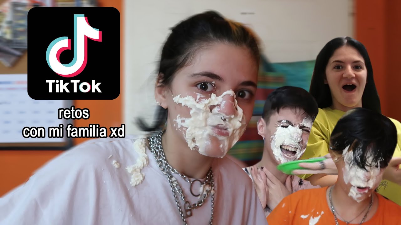 RETOS DE TIK TOK | CON MI FAMILIA