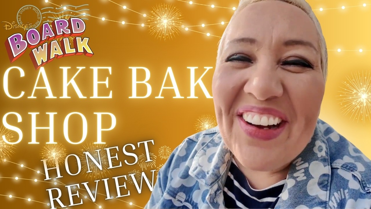 Inside The Cake Bake Shop at Disney’s BoardWalk… Was It Worth It? 👀🍰
