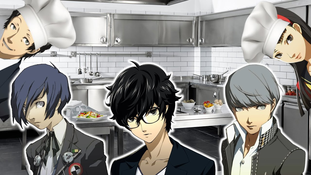 Persona Protagonists Host Another Cook Off (AI Voice Parody)