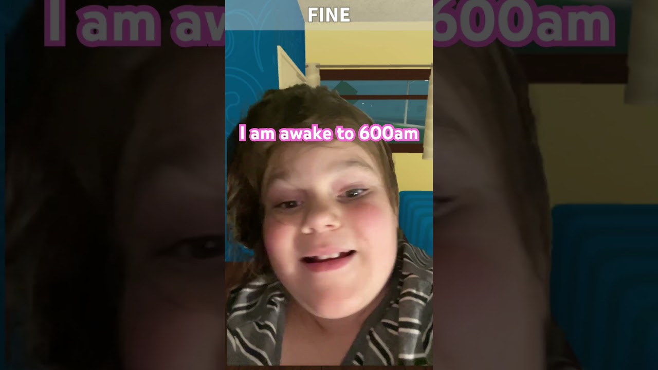 I am awake to 600am