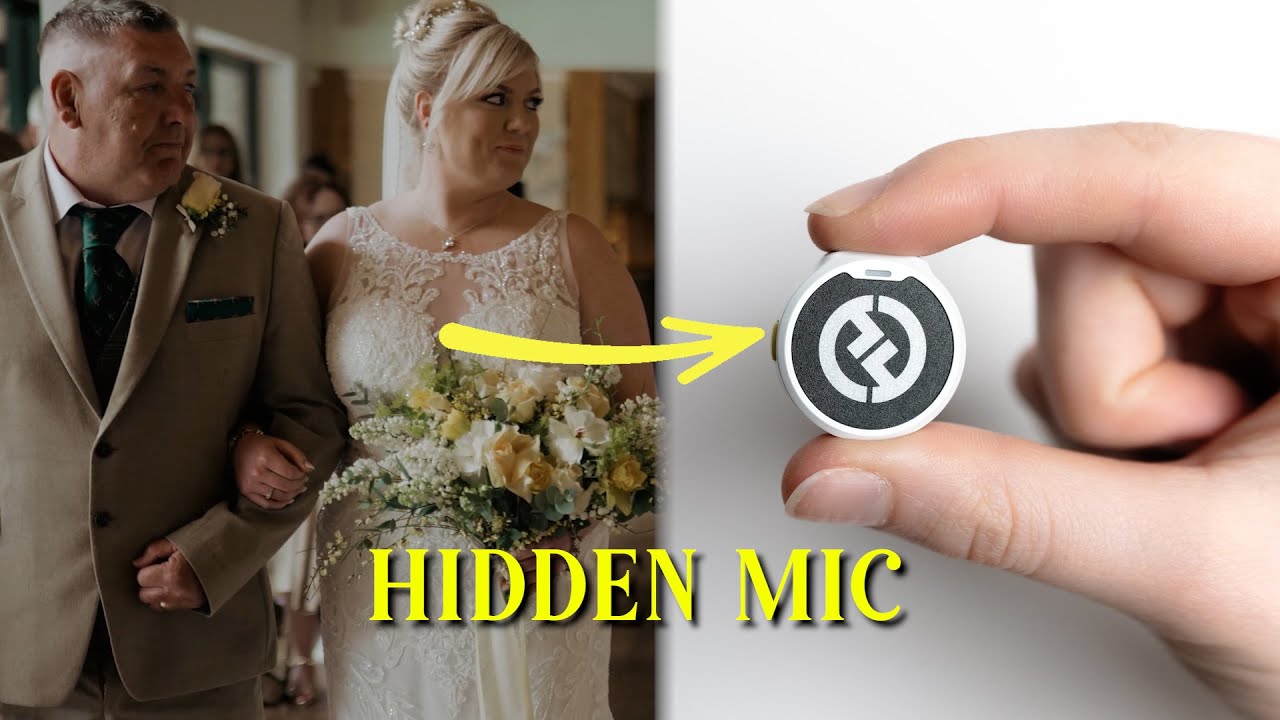How To Mic The Bride (Hidden with no wires!) - Wedding Videography