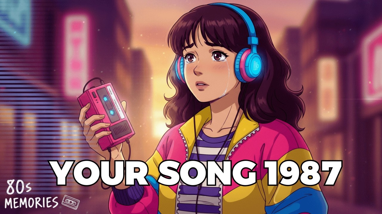 1987 Midnight Radio | 80s Synthwave Study Focus Mix