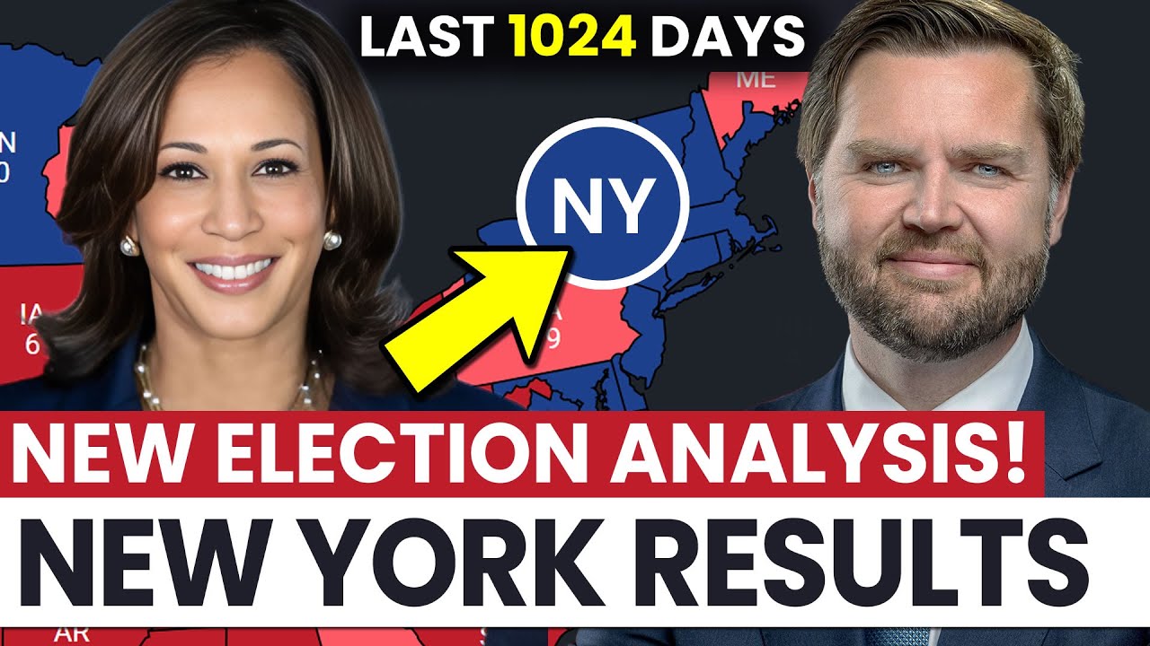 New York Election Analysis JD Vance vs Kamala Harris 2028 US Presidential Election